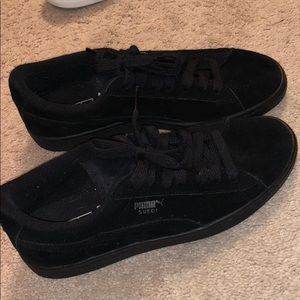 Puma suede shoes
